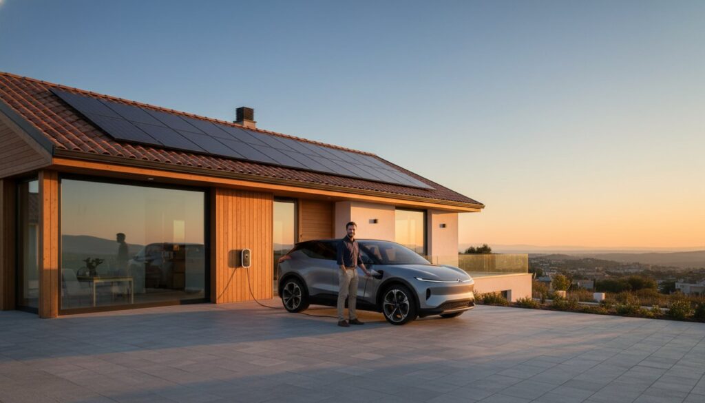 Presupuesto de instalación fotovoltaica y punto de recarga en Barcelona: Guía 2026