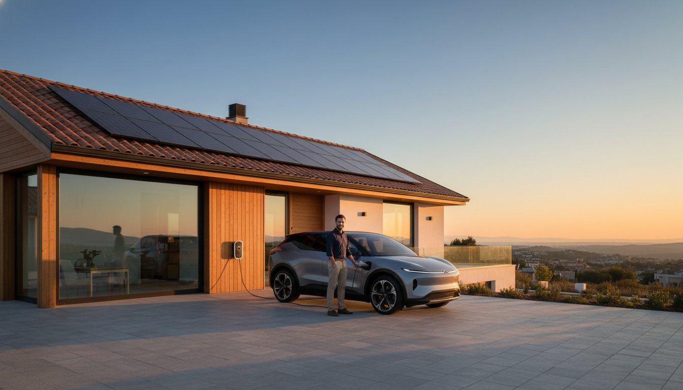 Presupuesto de instalación fotovoltaica y punto de recarga en Barcelona: Guía 2026
