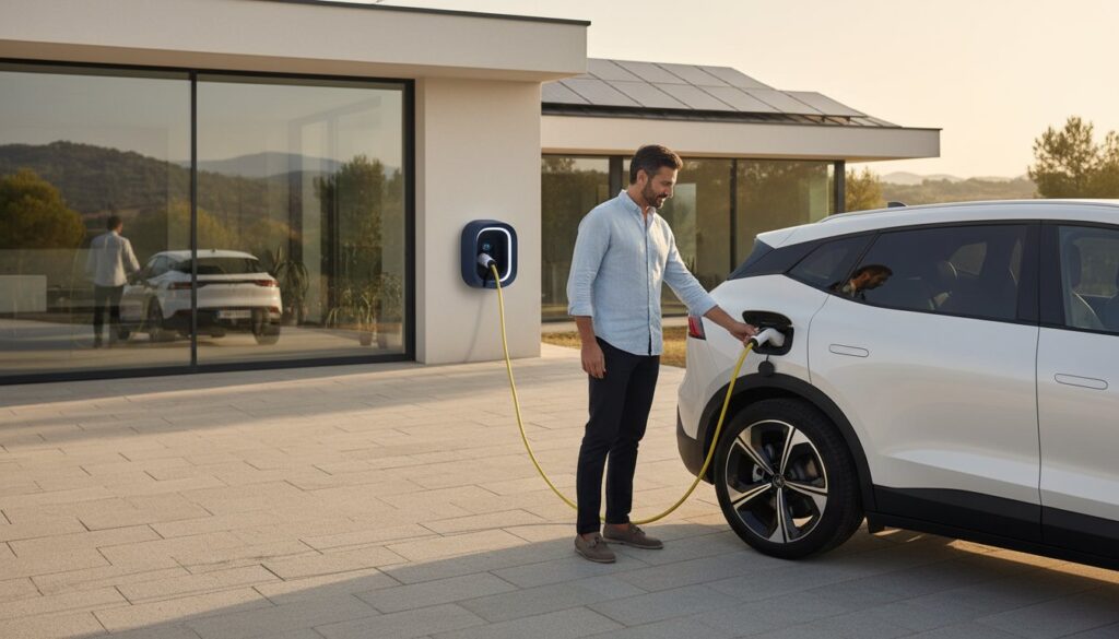 Cargador coche eléctrico 7.4 kW: Guía de instalación en vivienda unifamiliar 2026