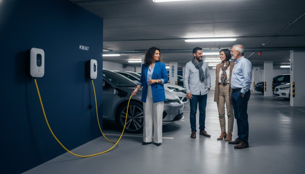 Cómo convencer a la comunidad de vecinos para instalar cargadores: Guía de éxito 2026