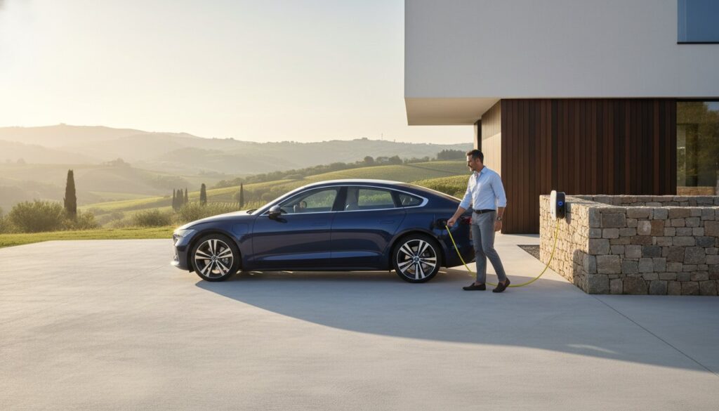 Potencia necesaria para cargar un coche eléctrico en casa: Guía completa 2026