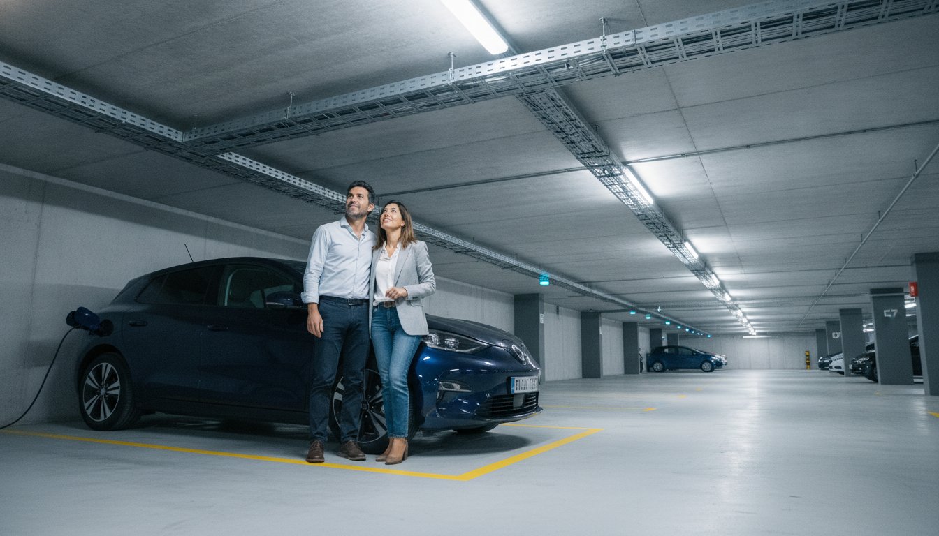Coste de la preinstalación eléctrica en garaje comunitario: Guía completa 2026