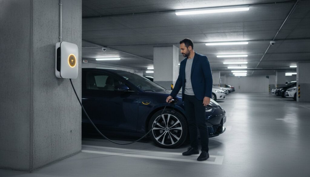Precio de instalación de punto de recarga en garaje particular en Badalona 2026